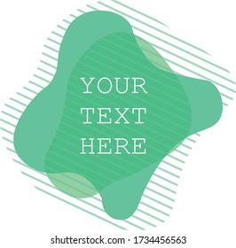 green colors abstract layer background for text