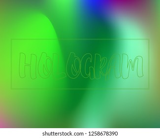 Green Colors Shiny Gradient Background. Wavy green shades mash backdrop original vector design. Dynamic gradient template for your design. Neon light blurry glitter wallpapers