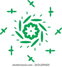 Cubierta de cama de nuevo diseño de color verde