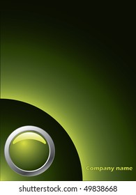 Green company brochure