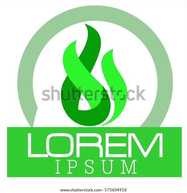 Green Company Business Finance Professional Logo Stock Vector (Royalty