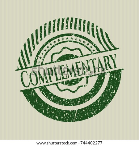 Green Complementary distressed rubber grunge texture seal