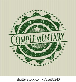Green Complementary rubber grunge seal