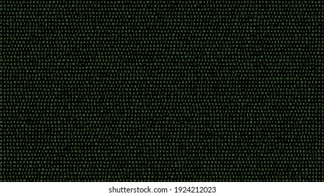 Texto de un ordenador verde en una pantalla negra