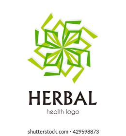 green concept forest grass nature logo green element symbol shape icon vector design template business abstract company 