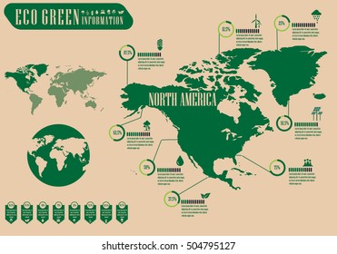 Green Concept Infographic