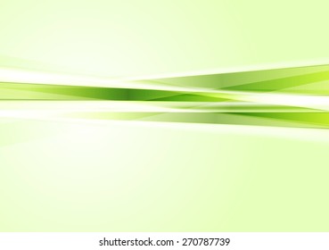 Green concept tech stripes background. Vector art design