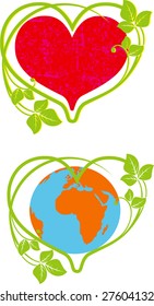 Green concept, vector