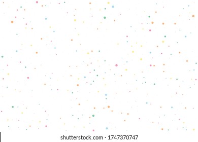 Green Confetti Background. Red Round Holiday. Purple Bubble Circle. Orange Falling Vector. Pink Glitter Circle. Yellow Texture Xmas. Blue Carnival Celebrate. Birthday Background.