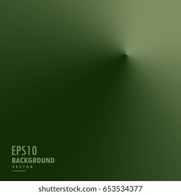 green conical gradient vector background