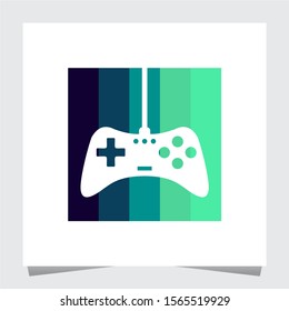 Green Controller Logo Inspirations Template