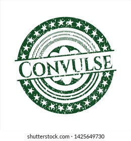 Green Convulse distress rubber texture