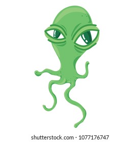 green cosmic creature