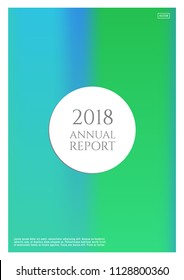 Green cover design template. Notebook creative layout. Backdrop for corporate annual report, poster, magazine first page. Minimal leaflet, business flyer. Promotion concept card. flat abstract cover