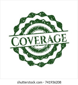 Green Coverage distress rubber grunge seal