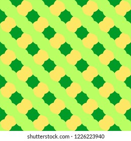 Green cream lined patterns, seamless background
