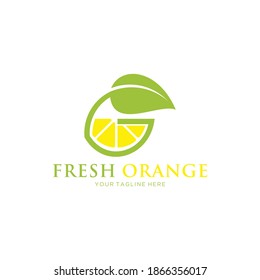 Green creative logotype for branding identity. Vector image.