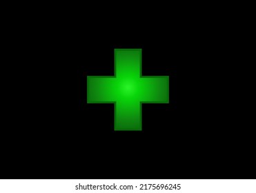 Green Cross Logo  simole design