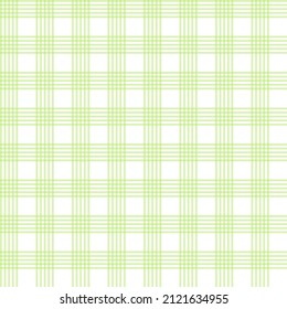 Green crossing stripes on white background. Crossing hatch pattern. Green vertical and horizontal lines.