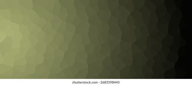 Patrón abstracto geométrico abstracto del gradiente del fondo del cristal verde Diseño creativo.