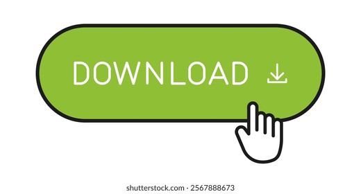 Green CTA button with text: Download.