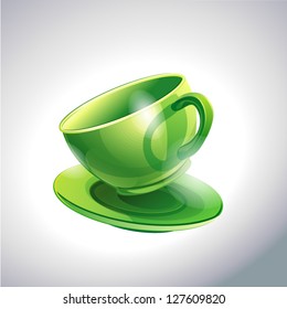 Green cup Coffee