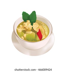 Green Curry With Chicken