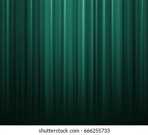 Green Curtain Background