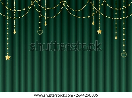 Green curtain
Green curtain stage (horizontal)