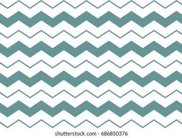 Green curves, geometric abstract background, vector illustration