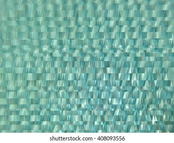 Green cyan triangle background