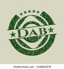 Green Dab distressed rubber texture