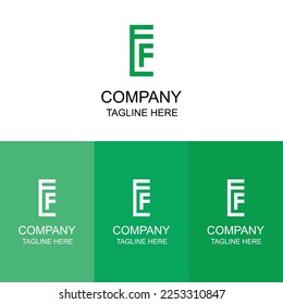 colección de logotipos de actividad diaria verde