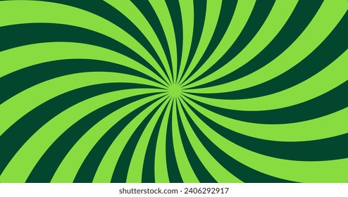 un fondo verde y verde oscuro con un diseño espiral