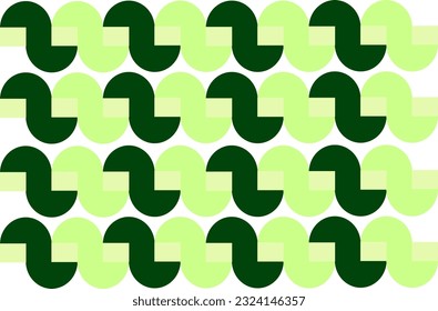 green and dark green pattern