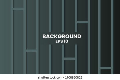 Green Dark Wall Background Illustration, modern and vintage color