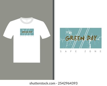 Green Day Vector T Shirt Design