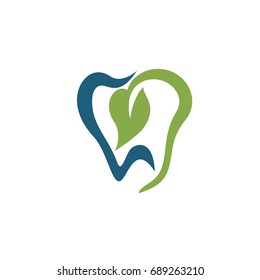 green dental leaf