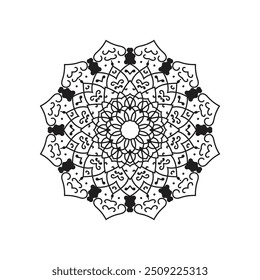 Un diseño verde con una flor verde