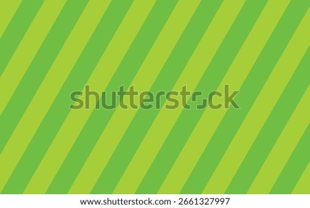 Green Diagonal Line Background. Modern background with diagonal green stripes in a seamless geometric pattern.