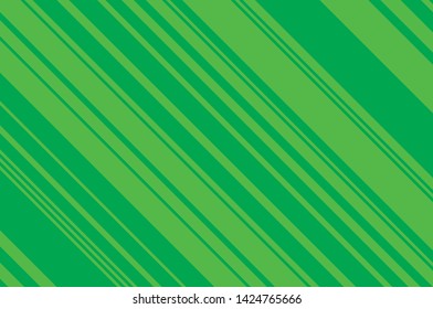 Green diagonal lines. Striped colorful background. Vector illustration