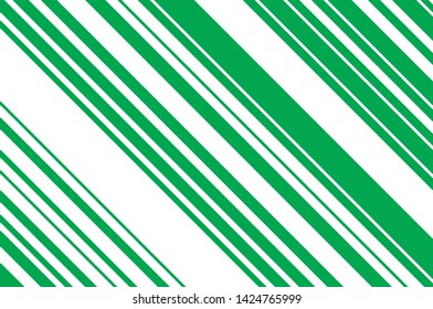 Green diagonal lines. Striped colorful background. Vector illustration