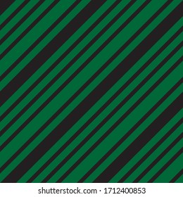 Green diagonal striped seamless pattern background suitable for fashion textiles, graphics