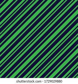 Green diagonal striped seamless pattern background suitable for fashion textiles, graphics