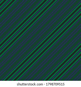Green diagonal striped seamless pattern background suitable for fashion textiles, graphics