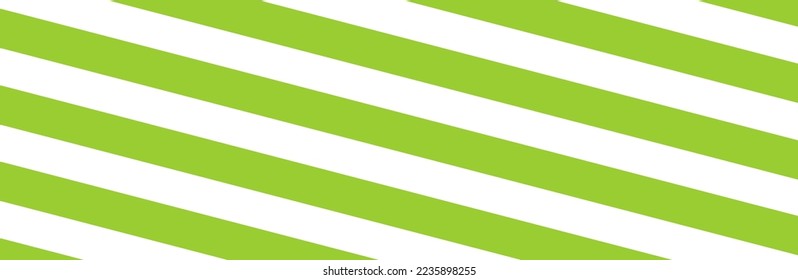 Grüne diagonale Streifen auf weißem Hintergrund. Gerade Linien Muster für Hintergrund und Bildschirmhintergrund. Realistische Linien mit wiederholter Streifen Textur. Einfaches geometrischer Hintergrund, Vektorgrafik