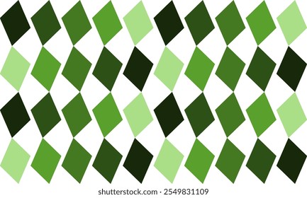 La tira de Vertical en zigzag del rombo del diamante verde, repite el diseño inconsútil del modelo para la impresión de la tela o la pantalla o el fondo de la camiseta, zig zag del trueno