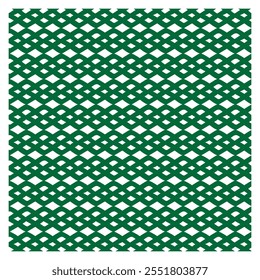 Patrón geométrico simétrico del diamante verde