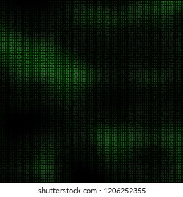 Green digital background. Matrix numbers. Abstract tech background.
