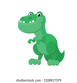 Green dinosaur icon